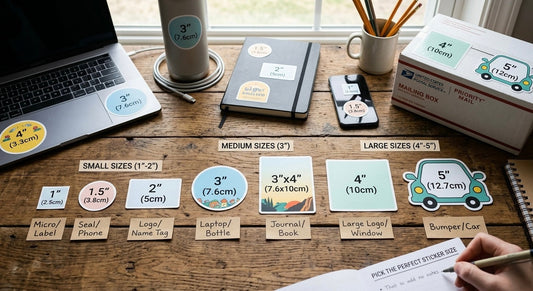 Sticker Size Guide: What Size Sticker Should You Choose?