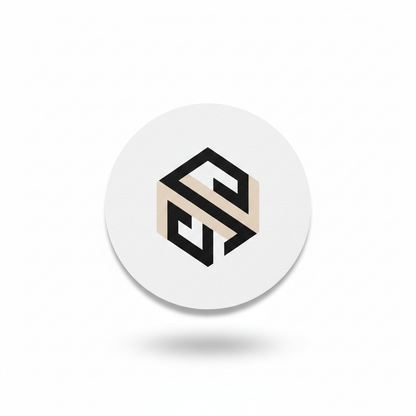 Custom circle vinyl stickers for branding